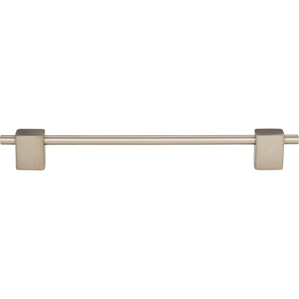 Atlas - Element Pull 7 9/16 Inch (c-c) Brushed Nickel - Brushed Nickel