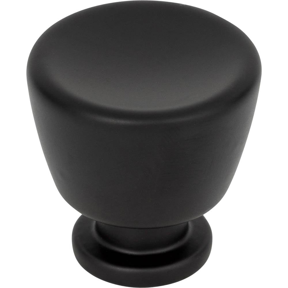 Atlas - Conga Knob 1 1/8 inch Matte Black - Matte Black