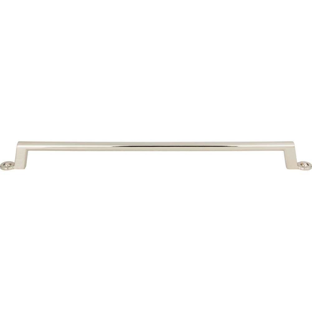 Atlas - Bradbury Pull 12 Inch (c-c) Polished Nickel - Polished Nickel