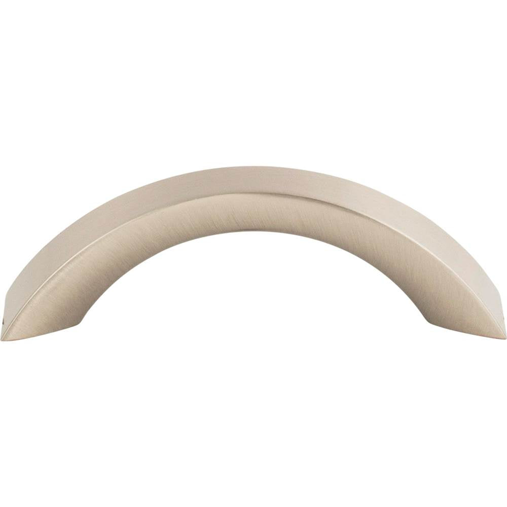 Atlas - Sleek Pull 3 Inch (c-c) Brushed Nickel - Brushed Nickel
