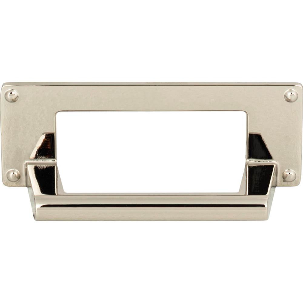 Atlas - Bradbury Cup Pull 3 Inch (c-c) Polished Nickel - Polished Nickel