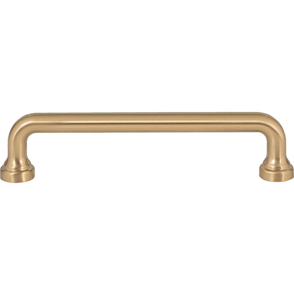 Atlas - Malin Pull 5 1/16 Inch (c-c) Warm Brass - Warm Brass