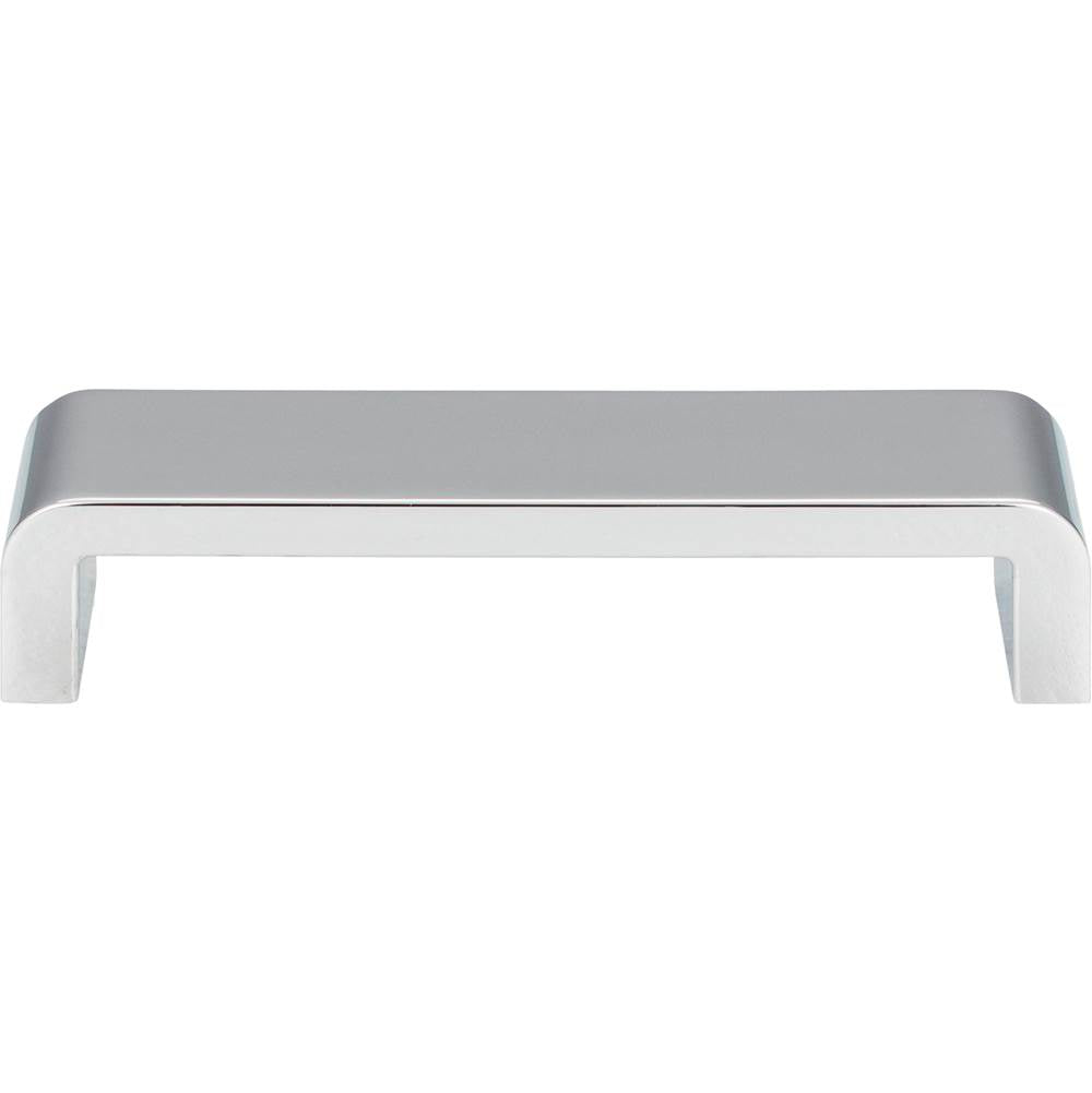 Atlas - Platform Pull 5 1/16 Inch (c-c) Polished Chrome - Polished Chrome