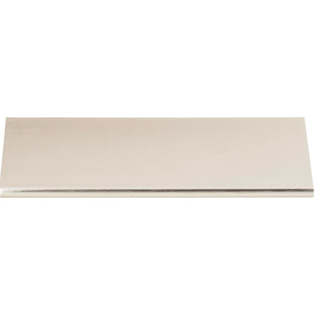Atlas - Tab Edge Pull 4 5/16 Inch (c-c) Brushed Nickel - Brushed Nickel