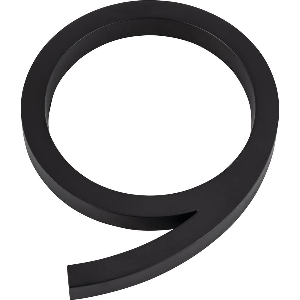 Atlas - Modern Avalon No.9 6 Inch Matte Black - Matte Black