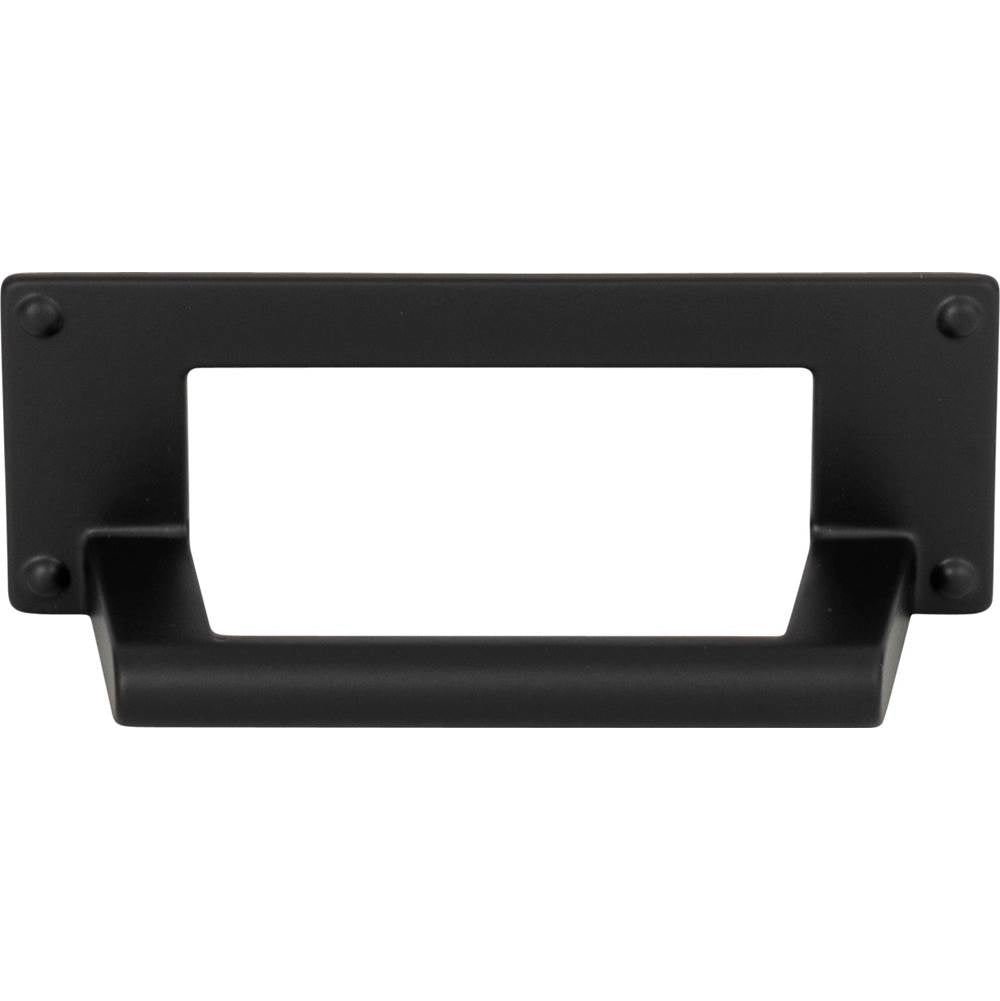 Atlas - Bradbury Cup Pull 3 Inch (c-c) Matte Black - Matte Black