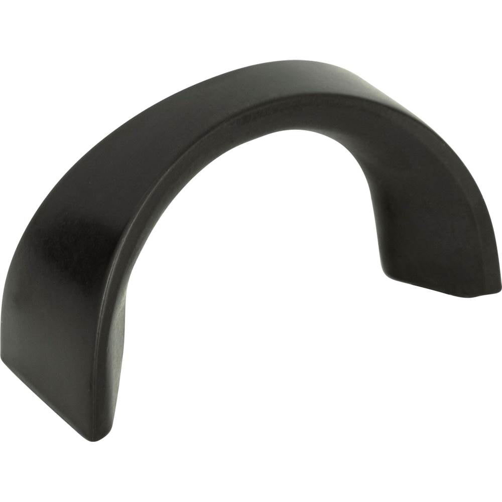 Sleek Knob 1 1/4 Inch (c-c) Matte Black