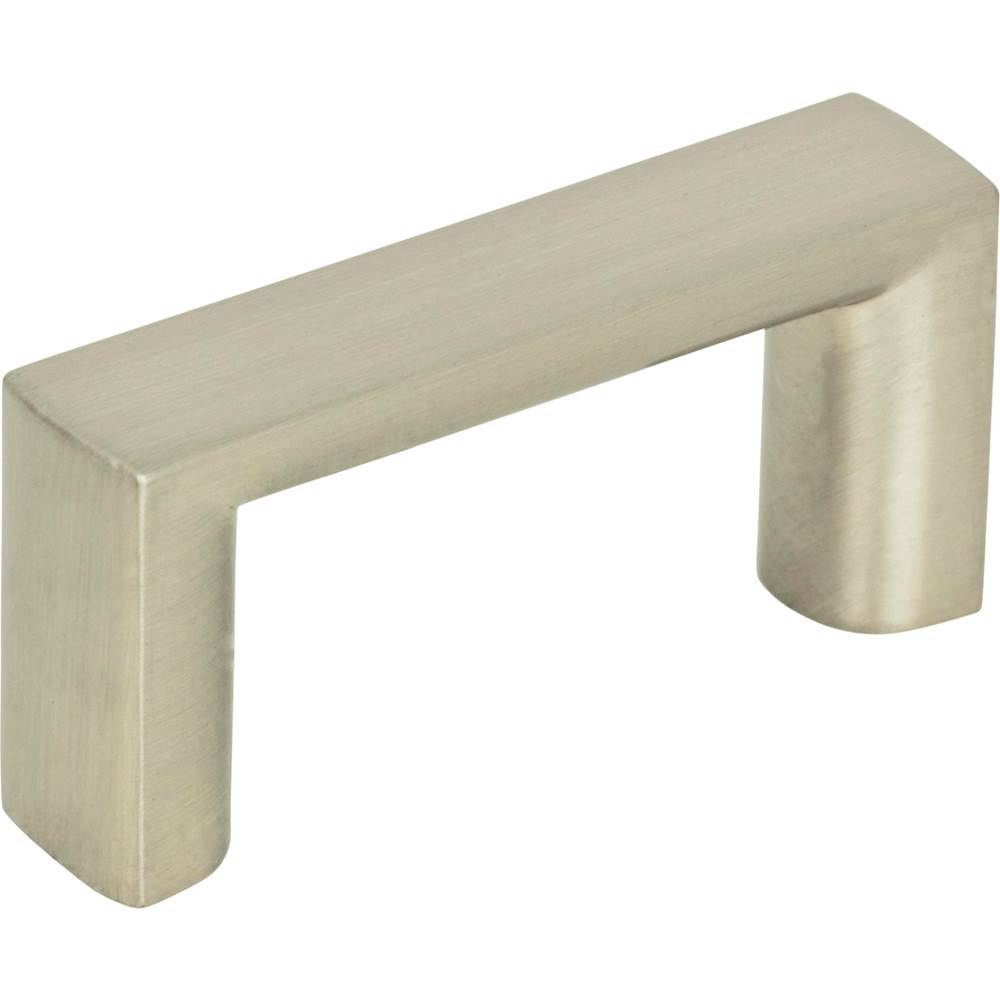 Tableau Squared Pull 1 7/16 Inch (c-c) Brushed Nickel