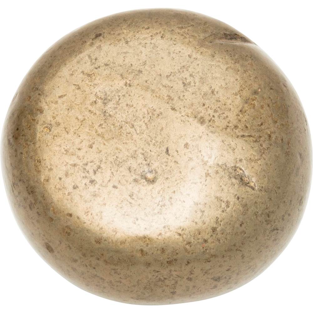 Distressed Round Knob 1 3/8 Inch Antique Bronze