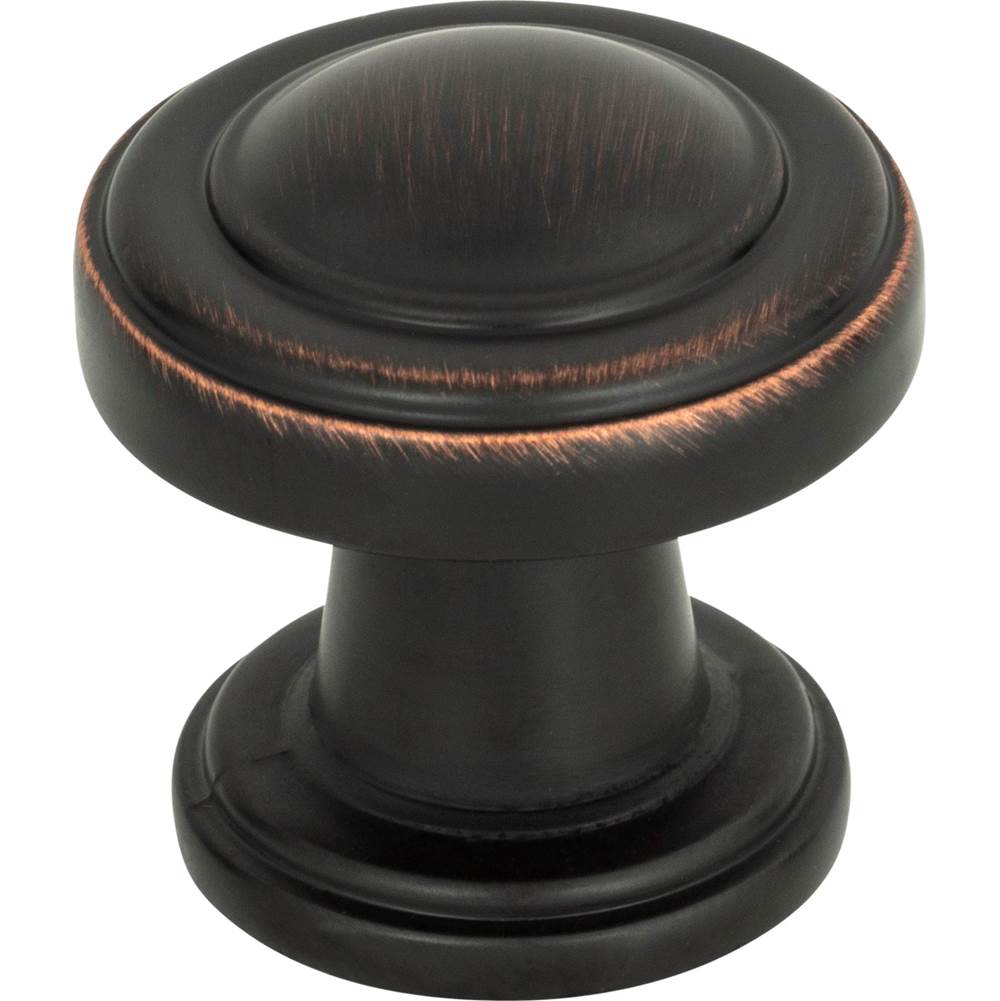 Atlas - Bronte Knob 1 1/8 Inch Venetian Bronze - Venetian Bronze