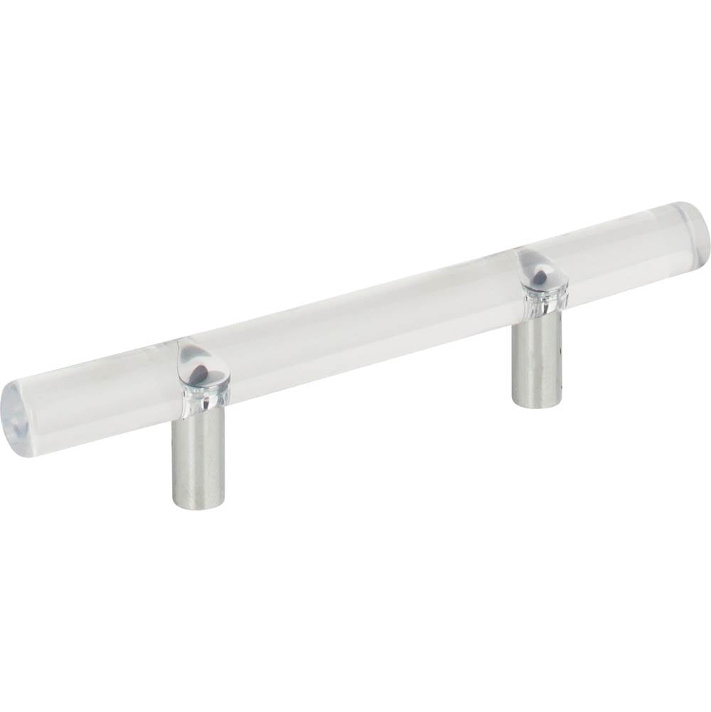 Optimism Rail Pull 3 Inch (c-c) Brushed Nickel