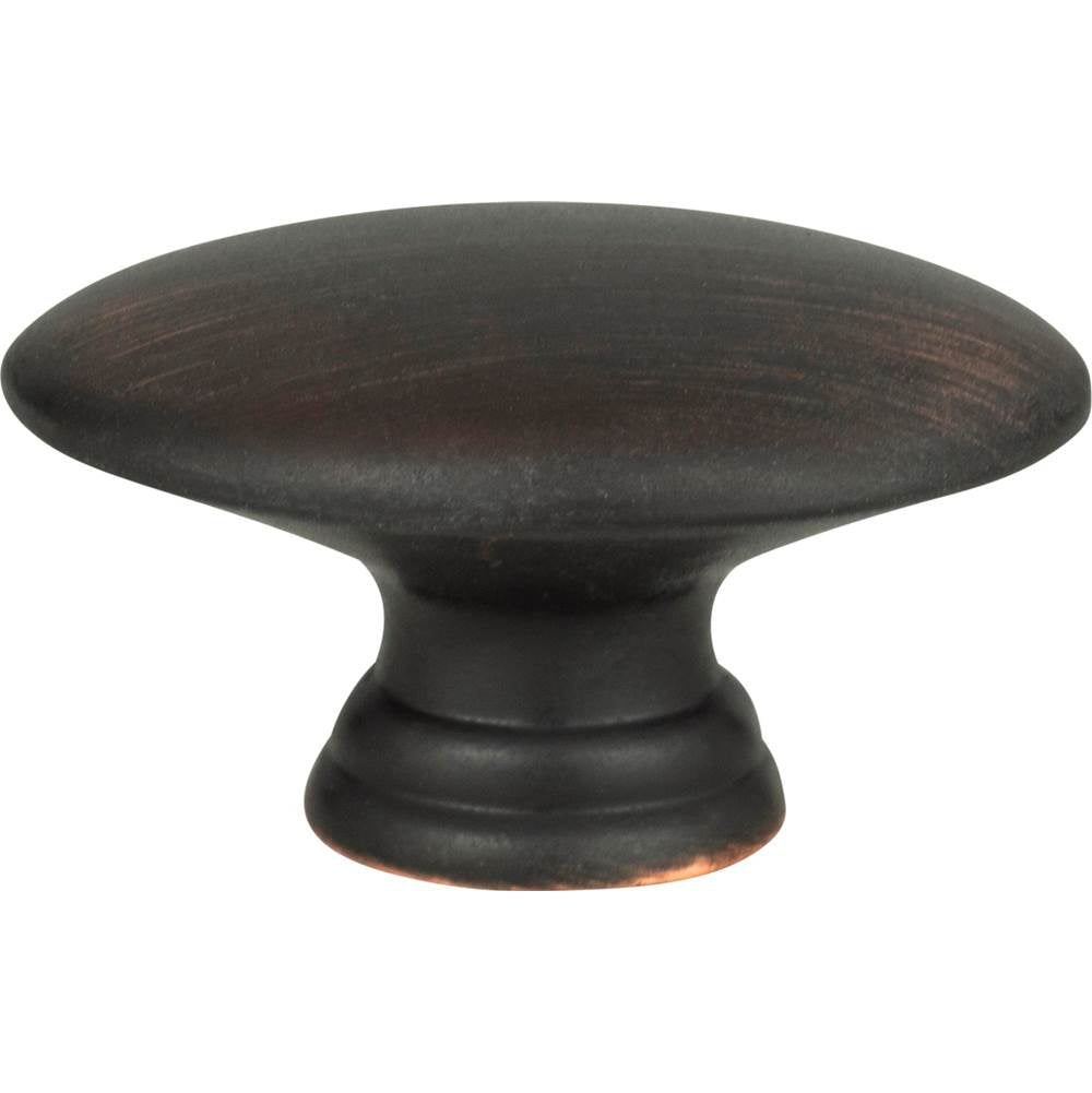 Atlas - Egg Knob 1 1/2 Inch Venetian Bronze - Venetian Bronze