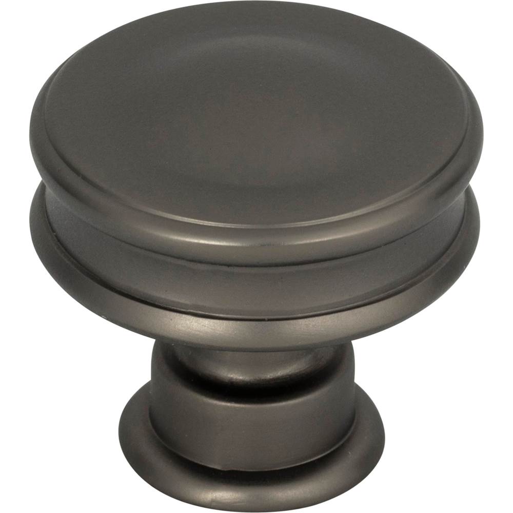 Atlas - Oskar Knob 1 1/4 Inch Slate - Slate