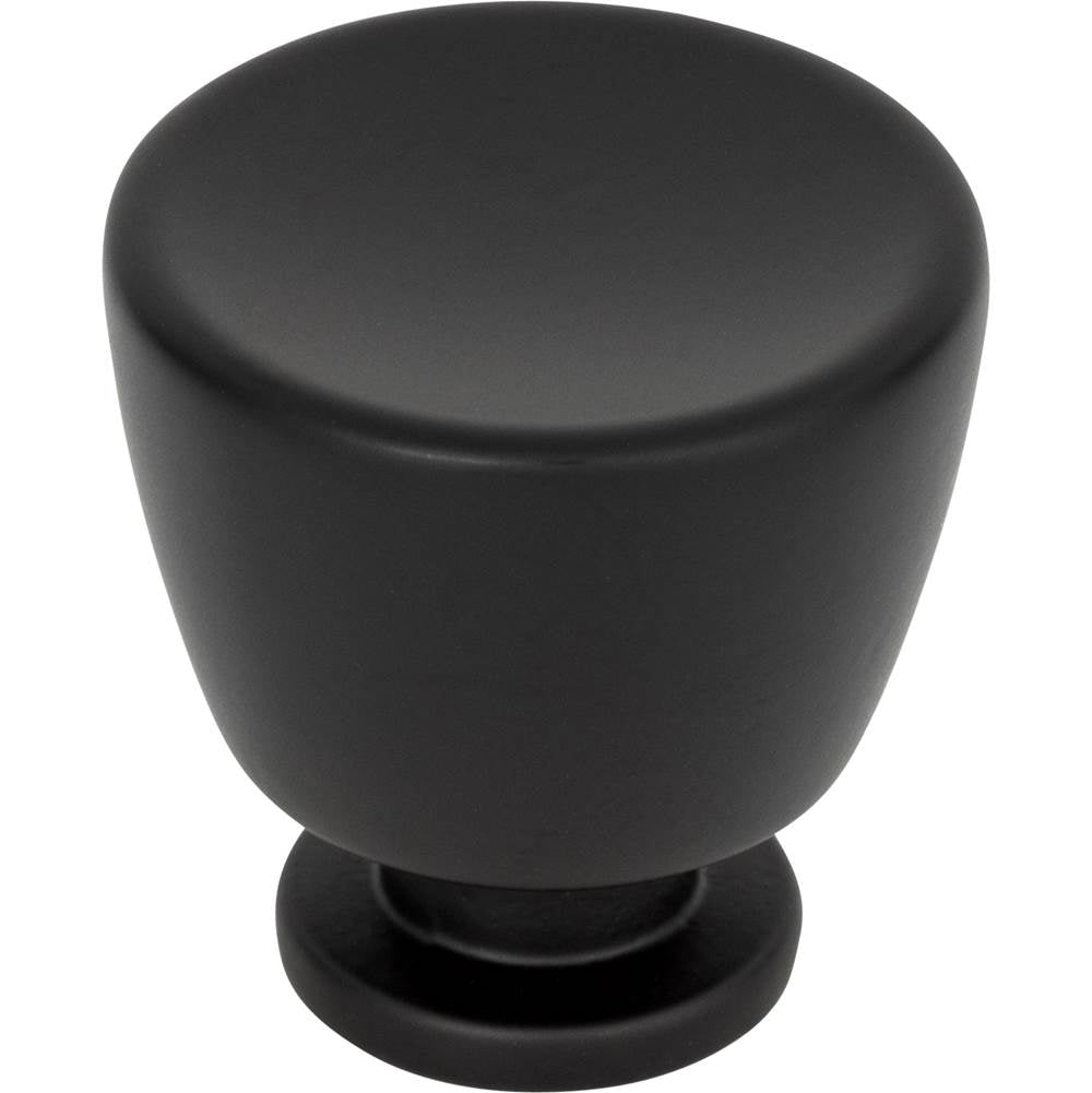 Atlas - Conga Knob 1 1/4 inch Matte Black - Matte Black