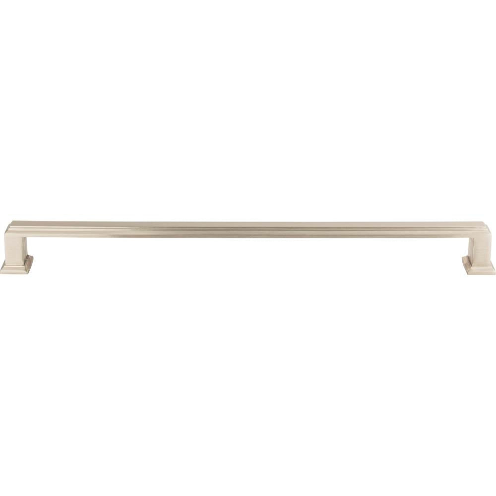 Atlas - Sutton Place Pull 11 5/16 Inch (c-c) Brushed Nickel - Brushed Nickel