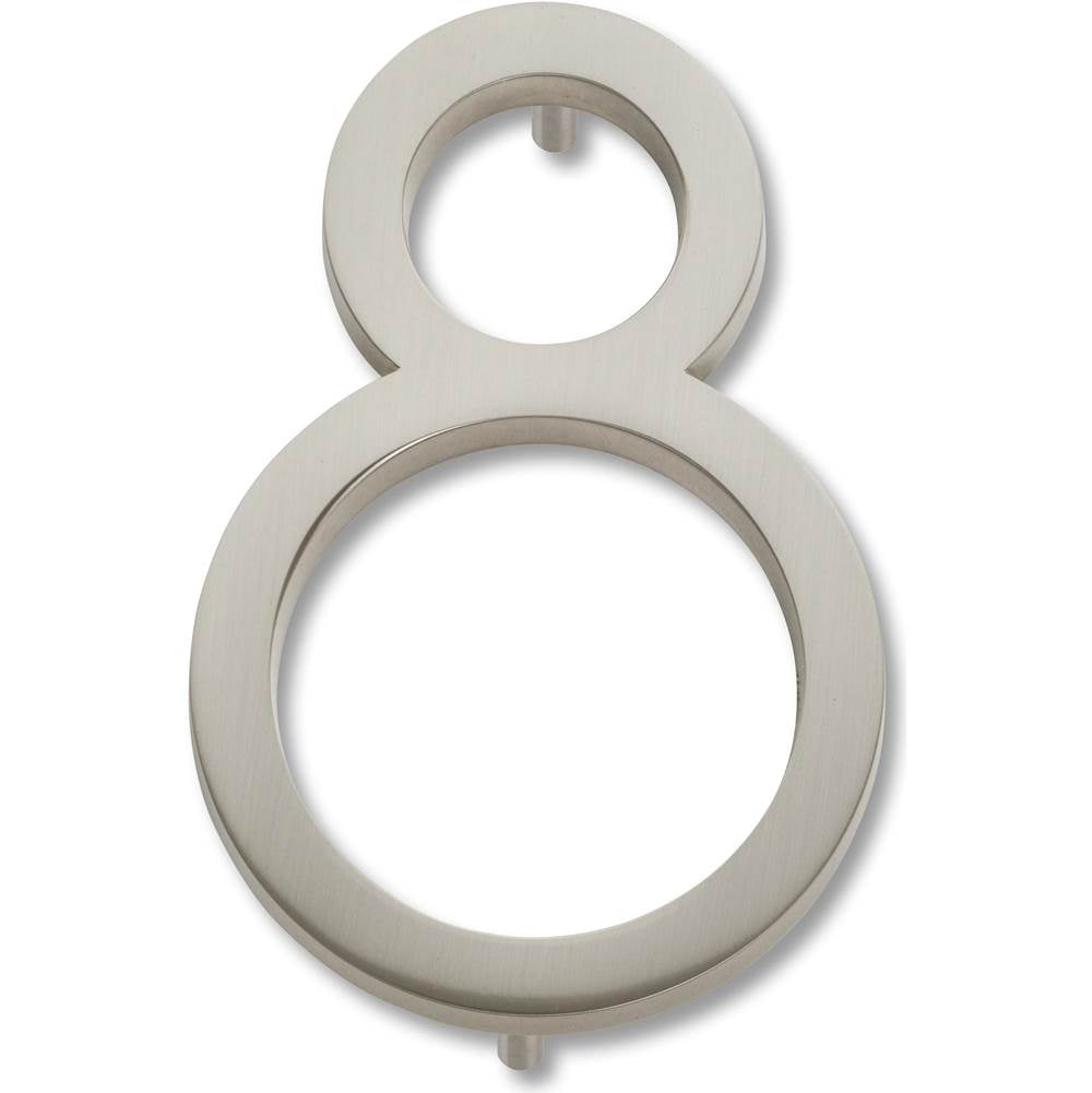 Atlas - Modern Avalon No.8 Brushed Nickel - Brushed Nickel