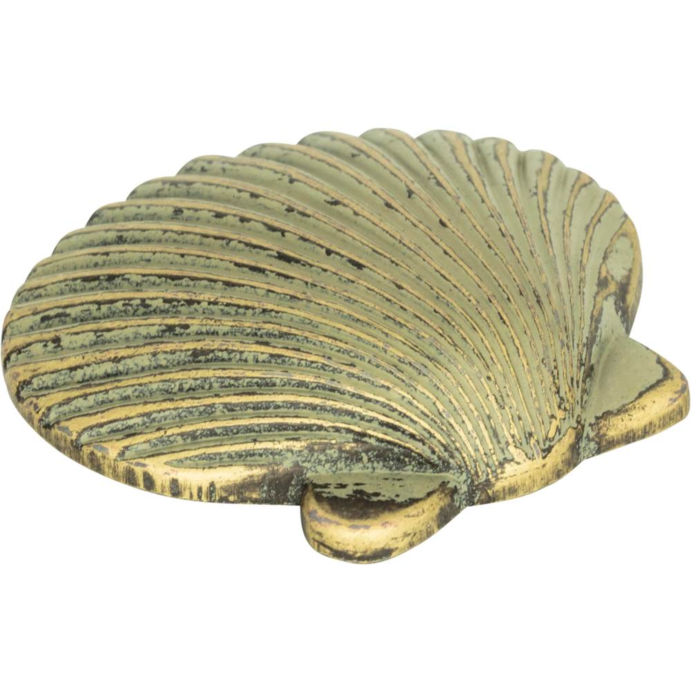 Clamshell Knob 2 Inch Burnished Bronze