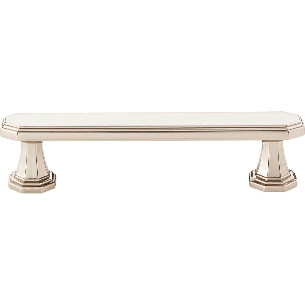 Atlas - Dickinson Pull 3 3/4 Inch (c-c) Polished Nickel - Polished Nickel