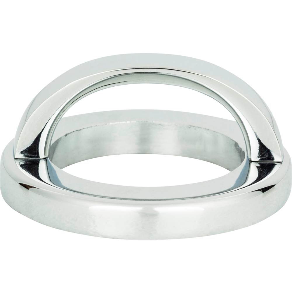 Atlas - Tableau Round Base and Top 1 13/16 Inch (c-c) Polished Chrome - Polished Chrome