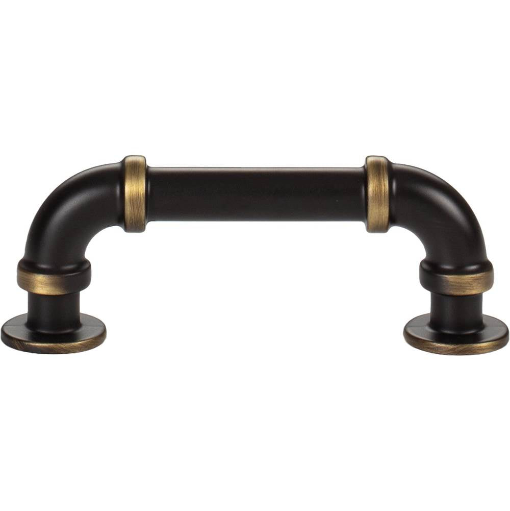 Atlas - Steam Punk Pull 3 Inch (c-c) Cafe Bronze - Cafe Bronze