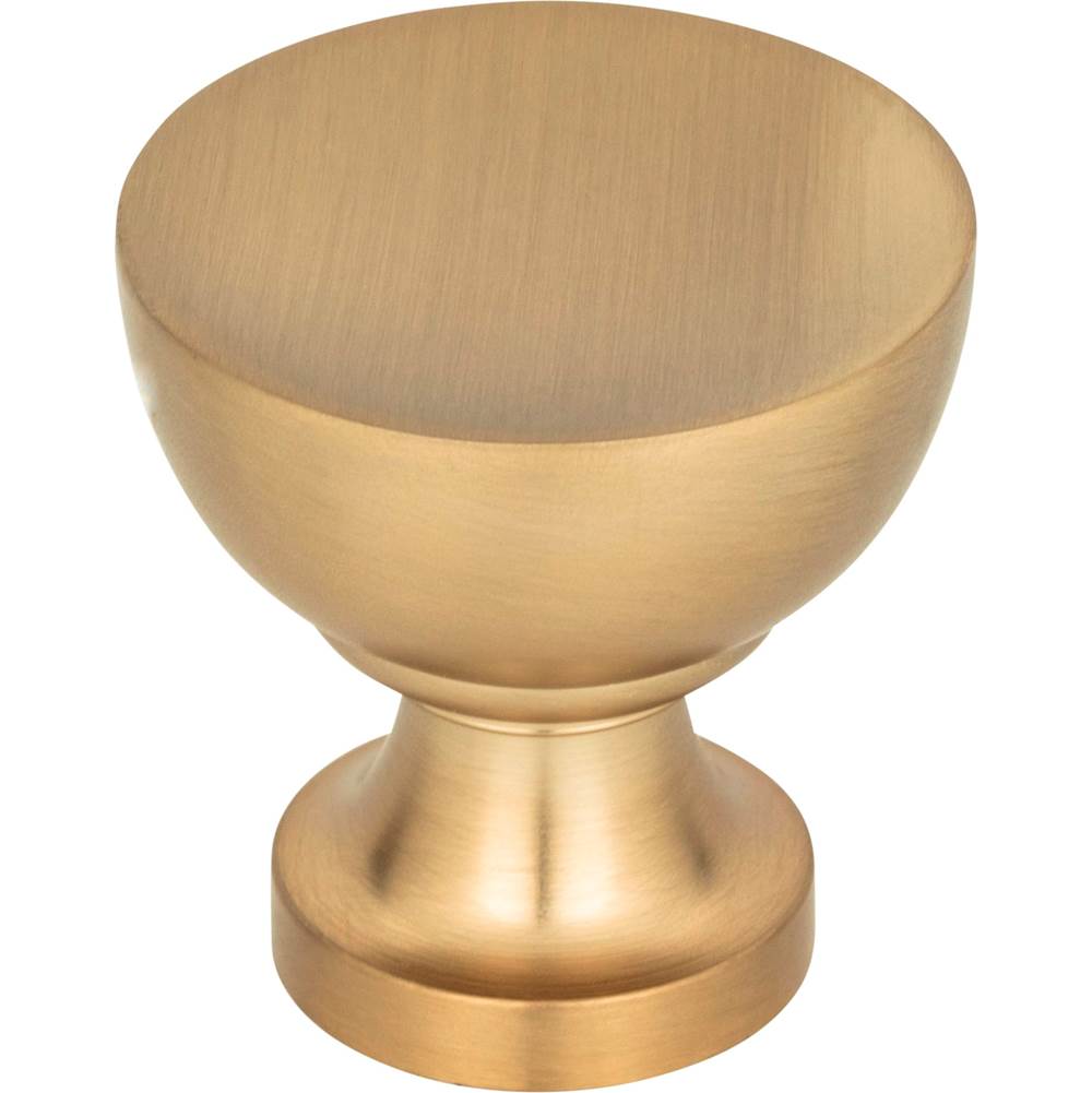 Atlas - Shelley Round Knob 1 1/4 Inch Champagne - Champagne