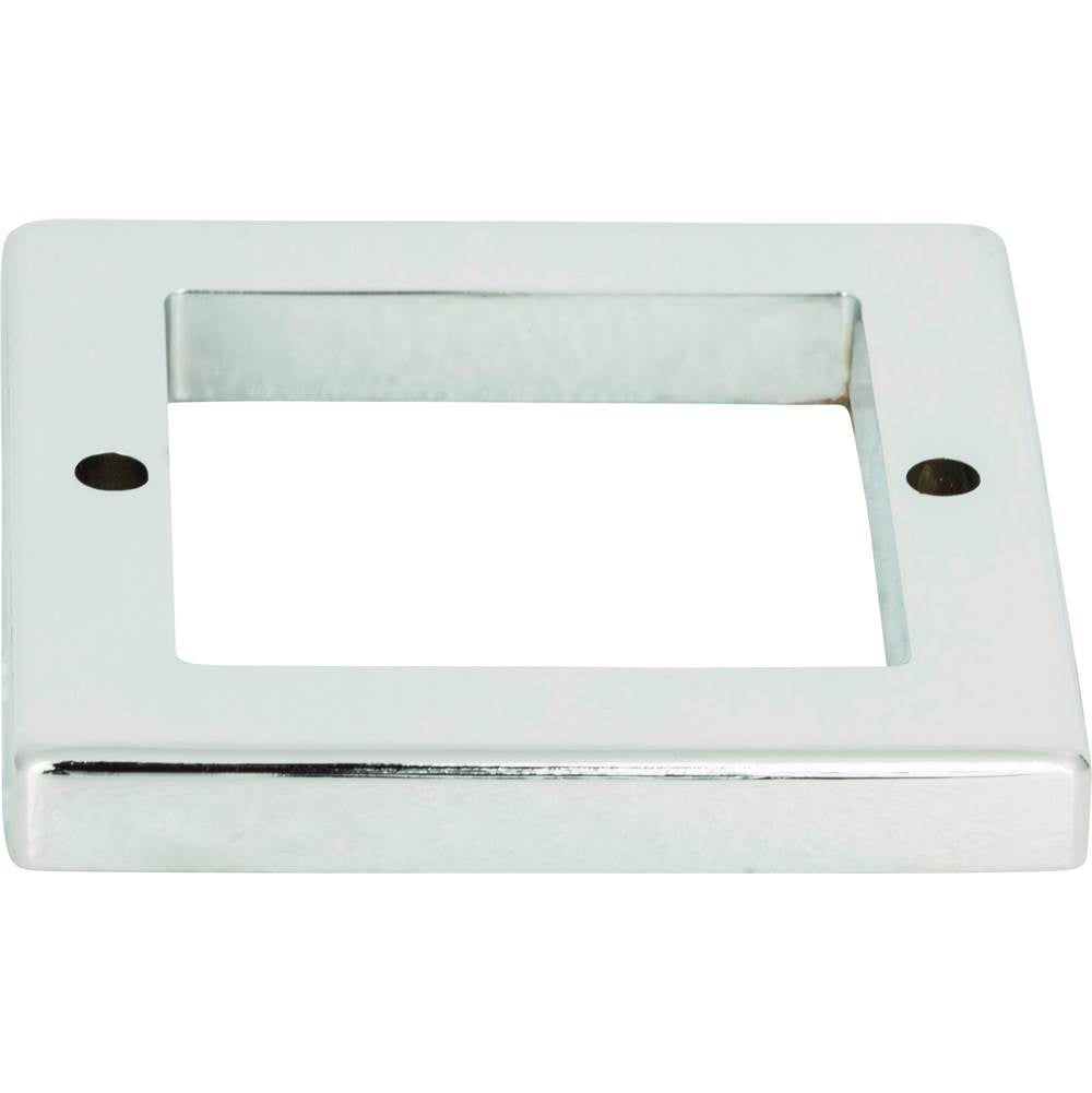 Atlas - Tableau Square Base 1 13/16 Inch Polished Chrome - Polished Chrome