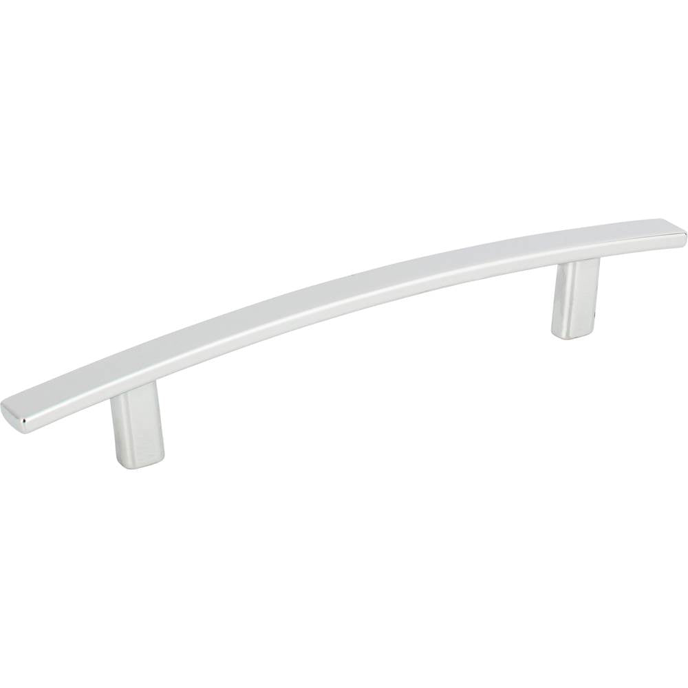Curved Line Pull 5 1/16 Inch (c-c) Brushed Nickel