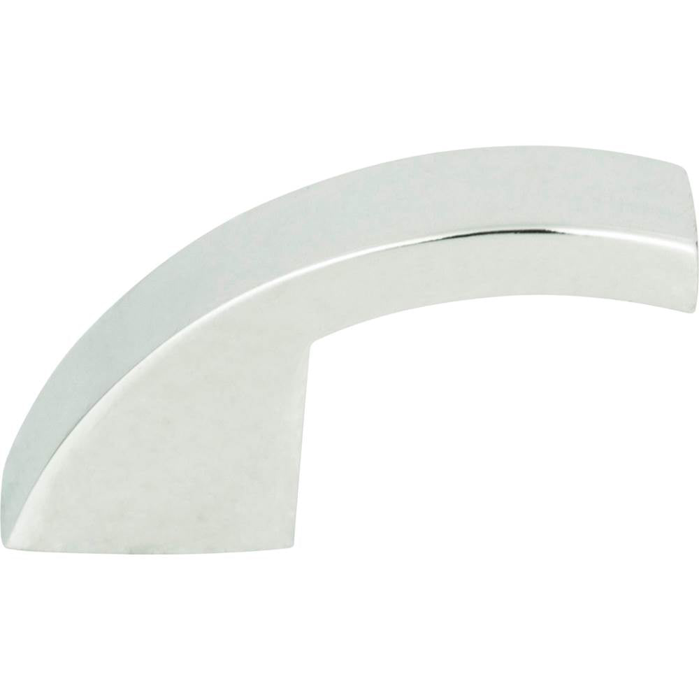 Atlas - Hook Knob 1 3/4 Inch Polished Chrome - Polished Chrome
