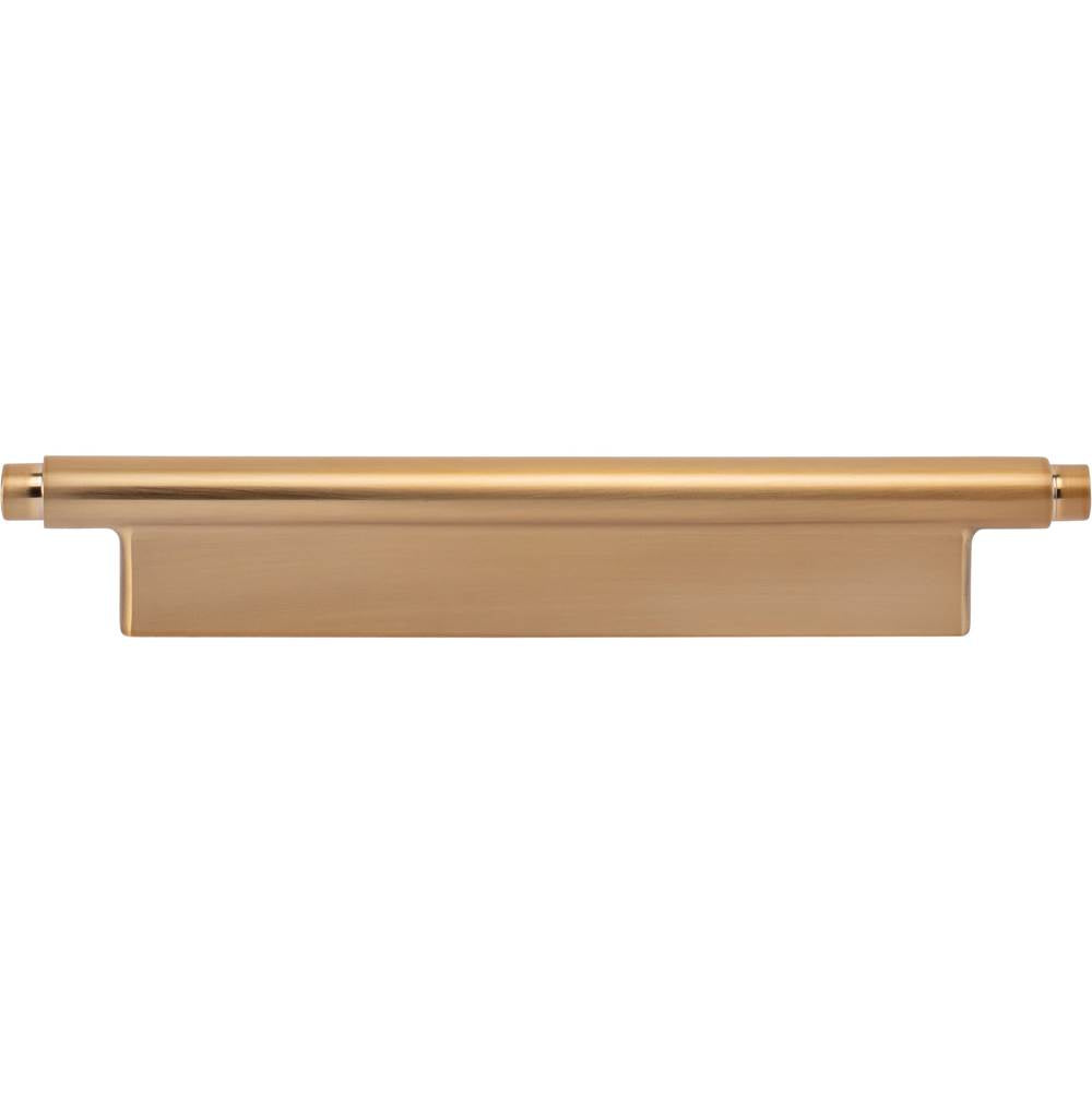 Atlas - Kayden Pull 5 1/16 Inch (c-c) Warm Brass - Warm Brass