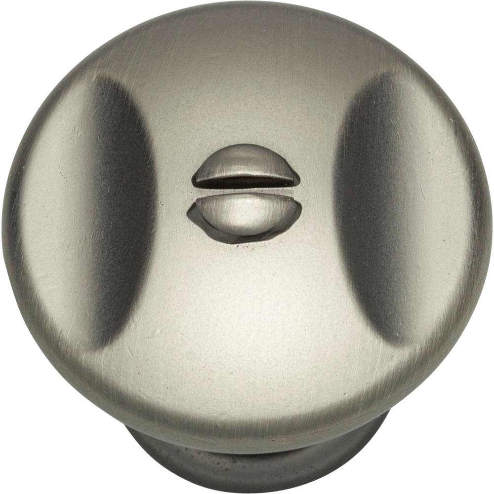 Ergo Knob 1 3/8 Inch Brushed Nickel