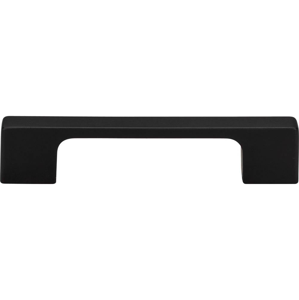 Atlas - Thin Square Pull 3 3/4 Inch (c-c) Modern Bronze - Modern Bronze