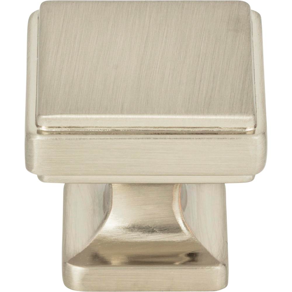 Atlas - Kate Knob 1 1/4 Inch Brushed Nickel - Brushed Nickel