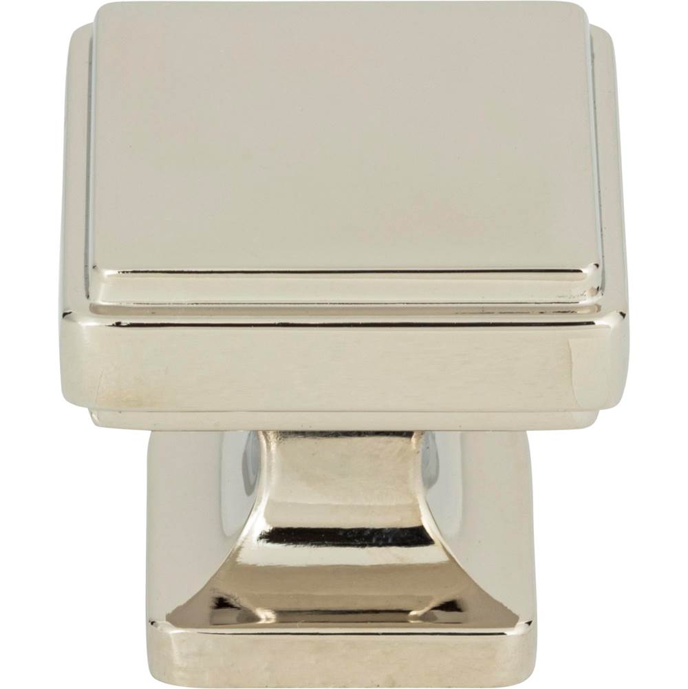 Atlas - Kate Knob 1 1/4 Inch Polished Nickel - Polished Nickel