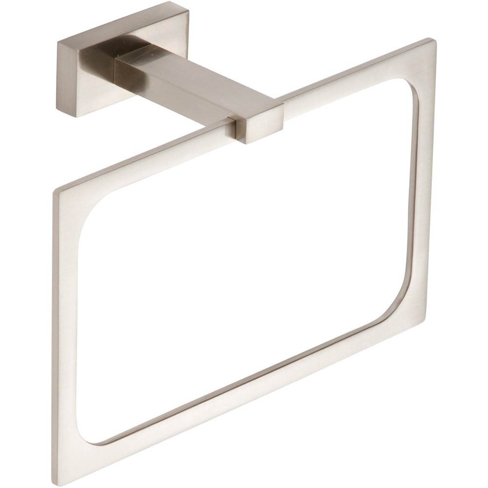 Atlas - Axel Bath Towel Ring Brushed Nickel - Brushed Nickel