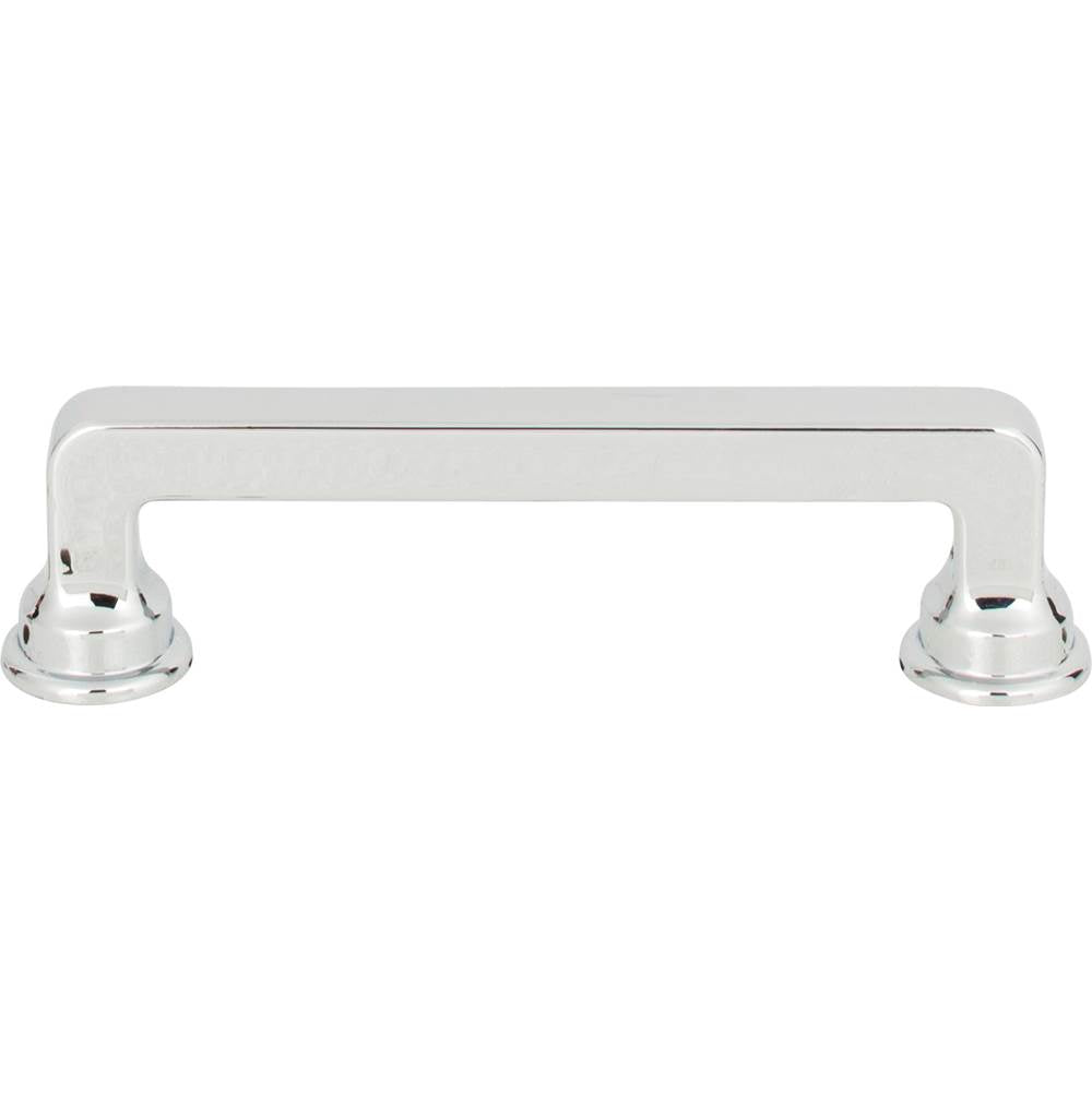 Atlas - Oskar Pull 3 3/4 Inch (c-c) Polished Chrome - Polished Chrome