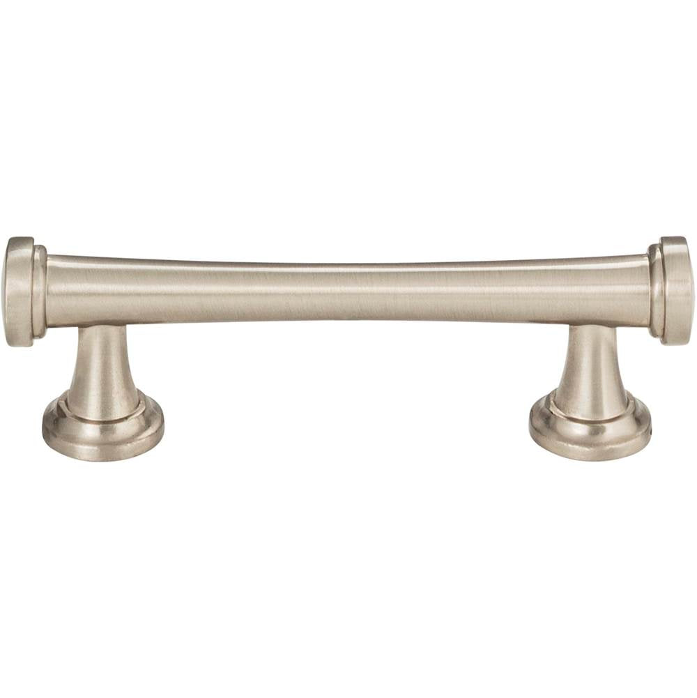 Atlas - Browning Pull 3 Inch (c-c) Brushed Nickel - Brushed Nickel