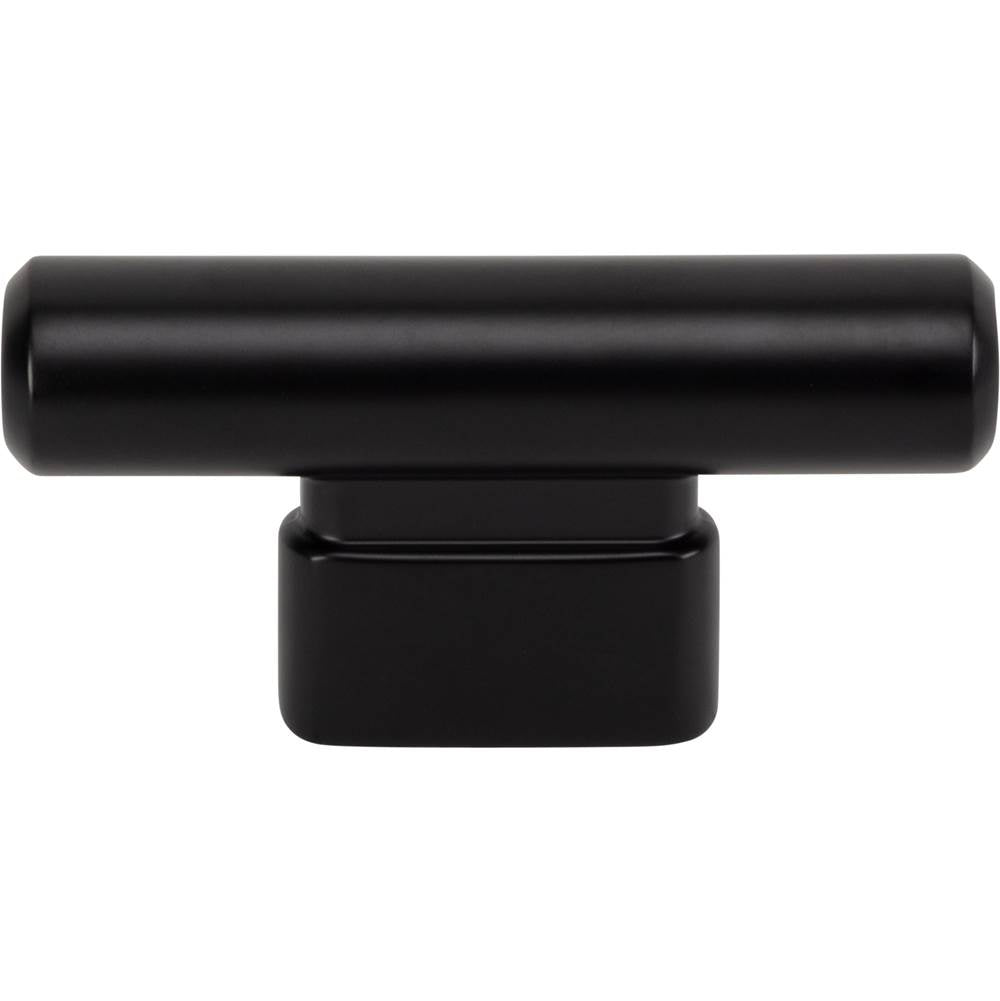 Atlas - Holloway T-Knob 2 1/2 Inch Matte Black - Matte Black