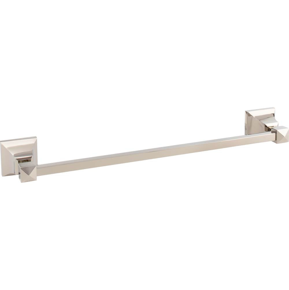 Atlas - Gratitude Bath Towel Bar 18 Inch Single Polished Nickel - Polished Nickel