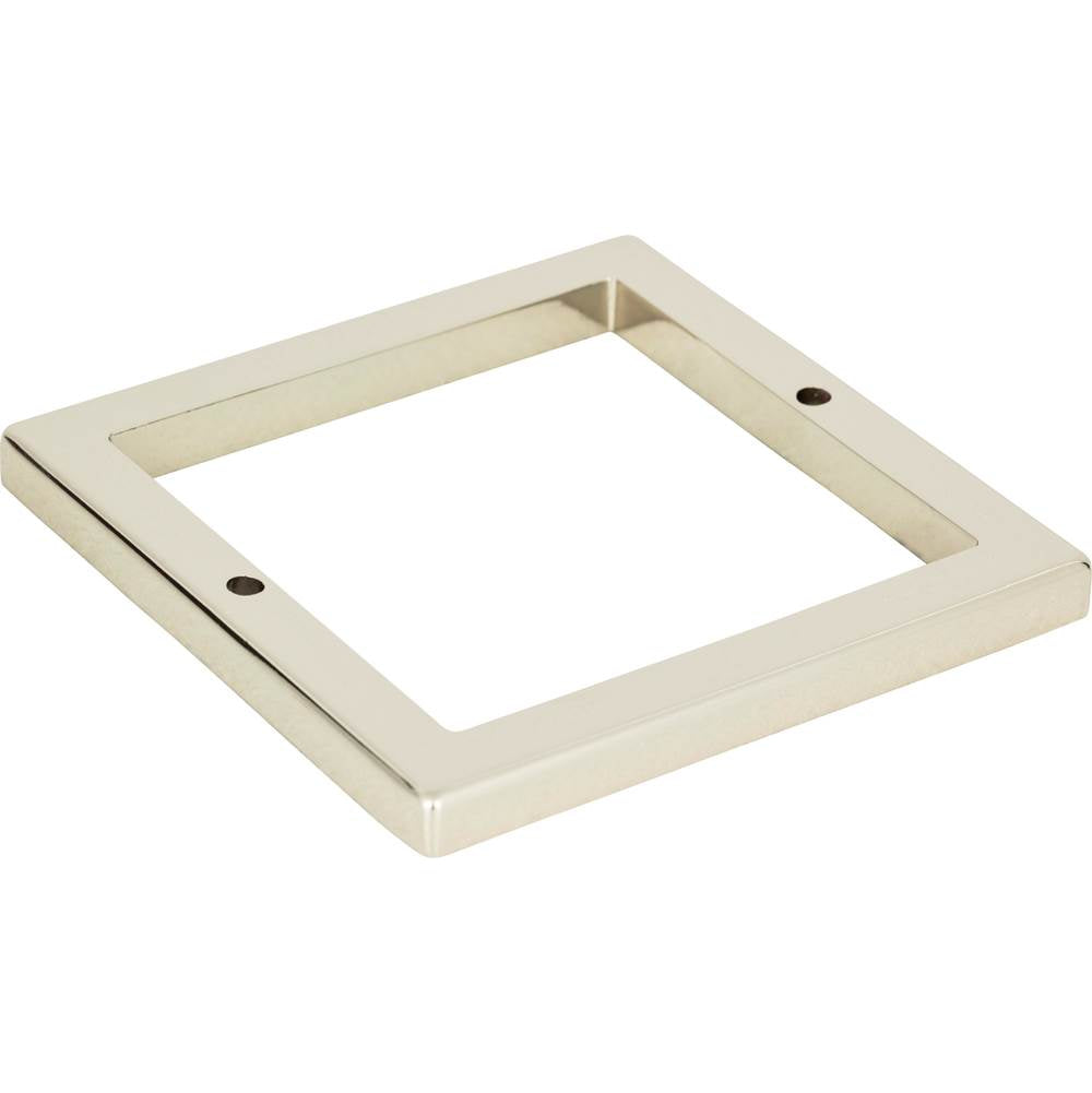 Tableau Square Base 3 Inch Brushed Nickel
