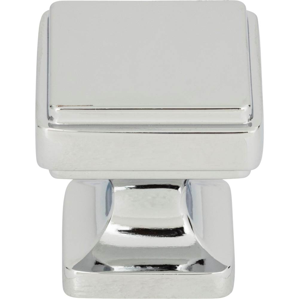 Atlas - Kate Knob 1 1/8 Inch Polished Chrome - Polished Chrome