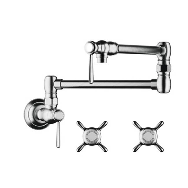 Axor - AXOR Montreux Pot Filler, Wall-Mounted in Chrome - Chrome