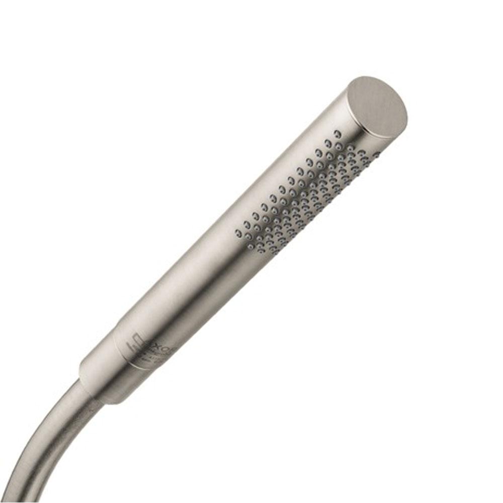 Axor - AXOR Starck Baton Handshower 1-Jet, 2.5 GPM in Brushed Nickel - Brushed Nickel