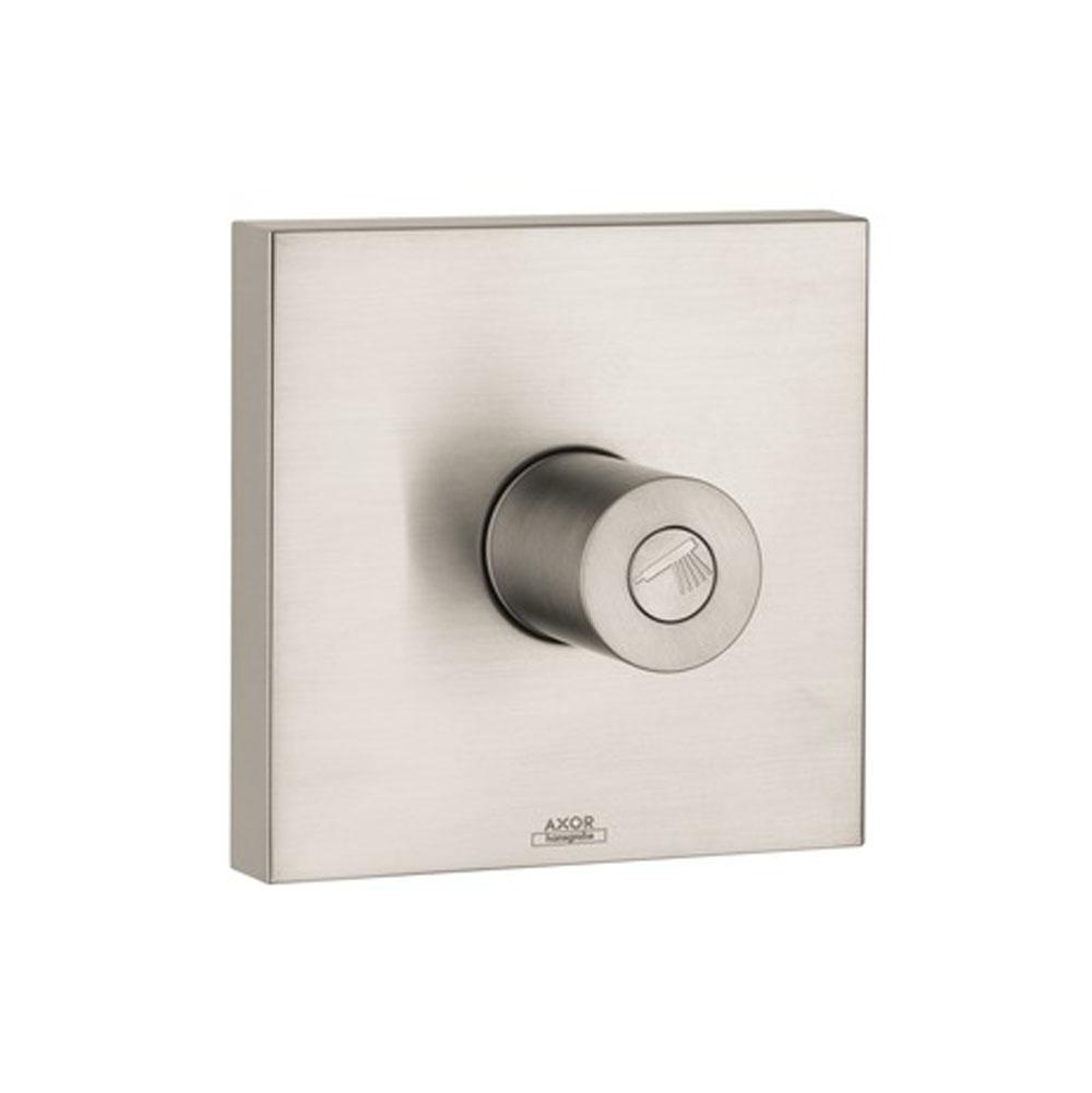 Axor - AXOR ShowerSolutions Volume Control Trim 5'' x 5'' in Brushed Nickel - Brushed Nickel