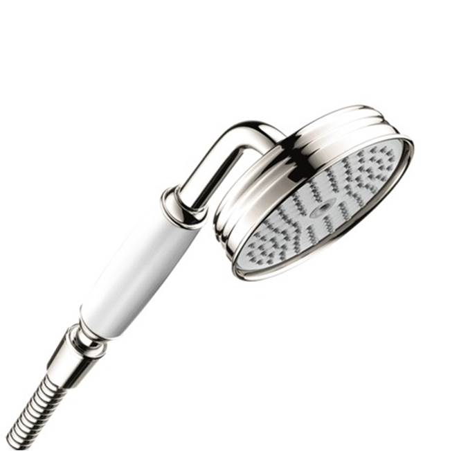Axor - AXOR Montreux Handshower 100 1-Jet, 2.5 GPM in Polished Nickel - Polished Nickel