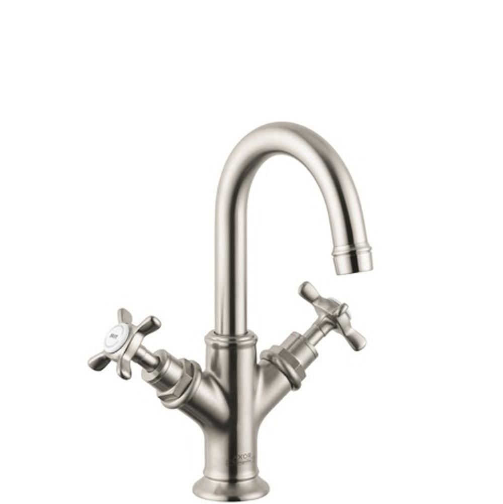 Axor - AXOR Montreux 2-Handle Faucet 160 with Pop-Up Drain, 1.2 GPM in Brushed Nickel - Brushed Nickel