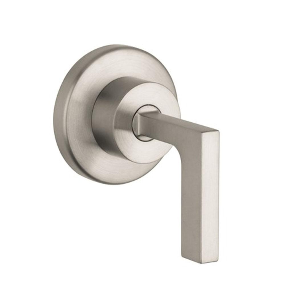 Axor - AXOR Citterio Volume Control Trim with Lever Handle in Brushed Nickel - Brushed Nickel