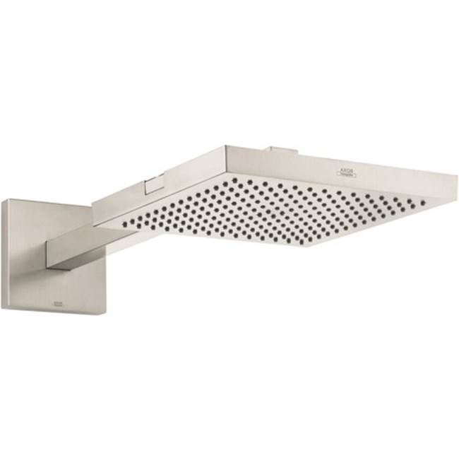 Axor - AXOR ShowerSolutions Showerhead 240 1-Jet with Showerarm Trim, 2.5 GPM in Brushed Nickel - Brushed Nickel