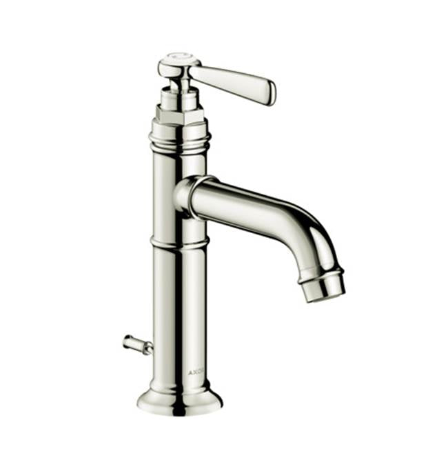 Axor - AXOR Montreux Single-Hole Faucet 100 with Pop-Up Drain, 1.2 GPM in Polished Nickel - Polished Nickel