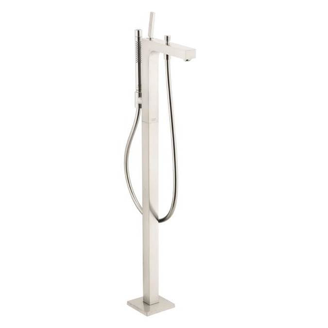 Axor - AXOR Citterio Freestanding Tub Filler Trim with 1.75 GPM Handshower in Brushed Nickel - Brushed Nickel