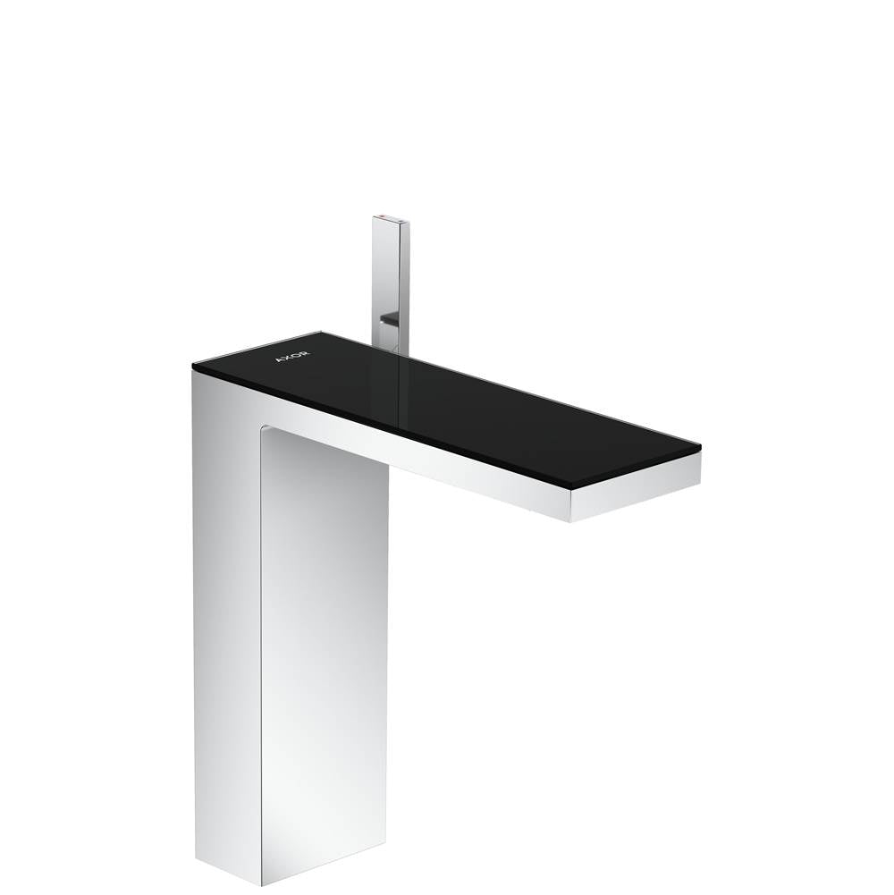 Axor - AXOR MyEdition Single-Hole Faucet 230, 1.2 GPM in Chrome / Black Glass - Chrome / Black Glass